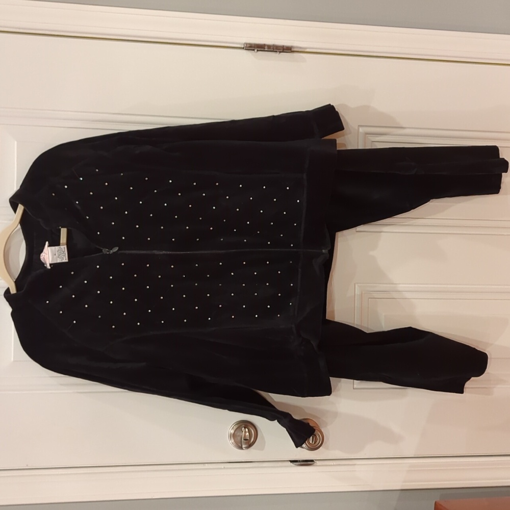 The Quaker Factory Black Leisure Suit